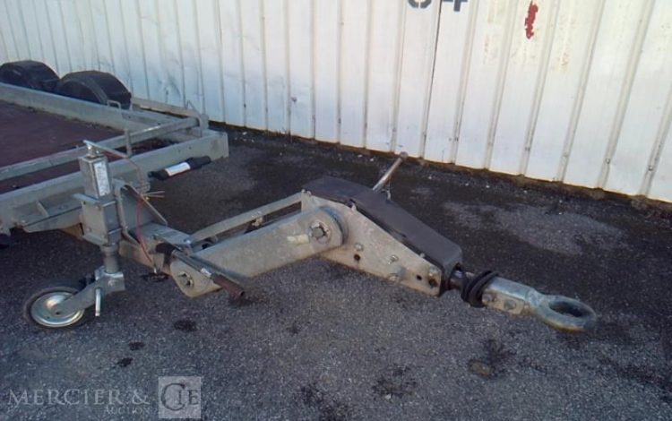 HUBIERE REMORQUE PORTE ENGIN 3T5  EK-973-QP