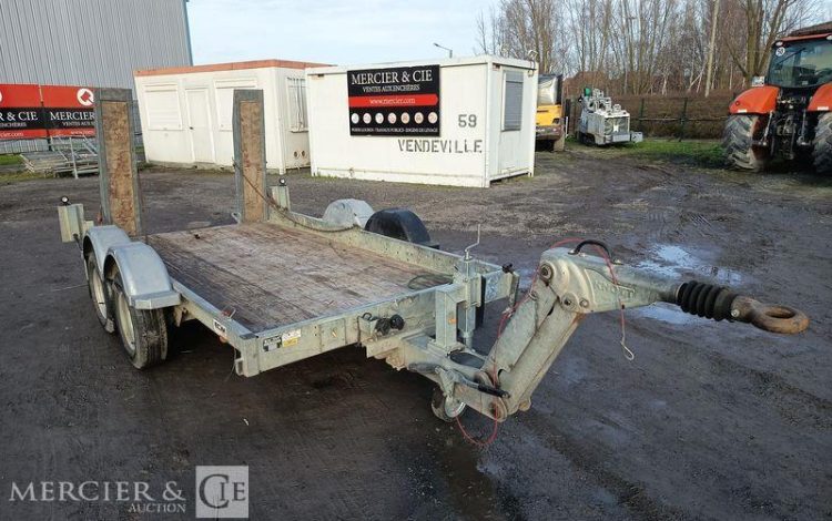 ECIM REMORQUE PORTE ENGIN 3T5  EL-405-GF