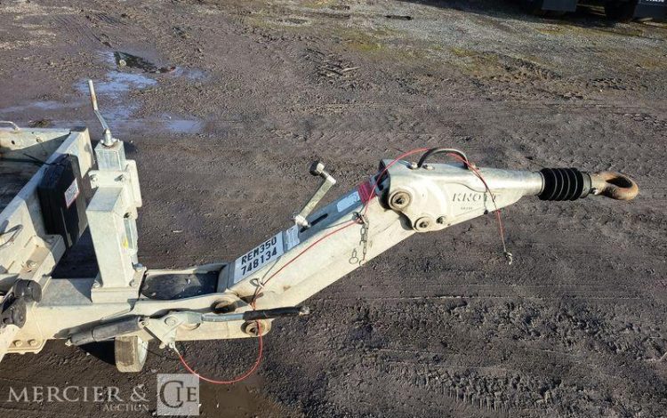 ECIM REMORQUE PORTE ENGIN 3T5  EL-405-GF