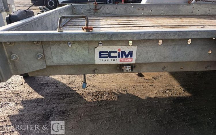 ECIM REMORQUE PORTE ENGIN 3T5  EL-405-GF