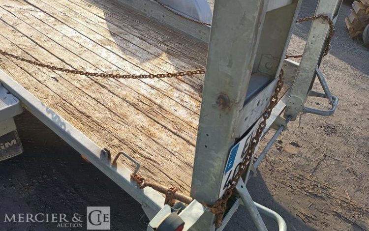 ECIM REMORQUE PORTE ENGIN 3T5  EL-405-GF