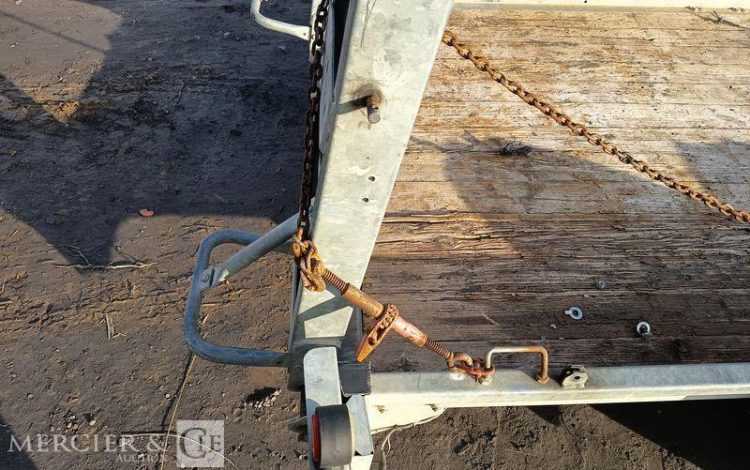 ECIM REMORQUE PORTE ENGIN 3T5  EL-405-GF