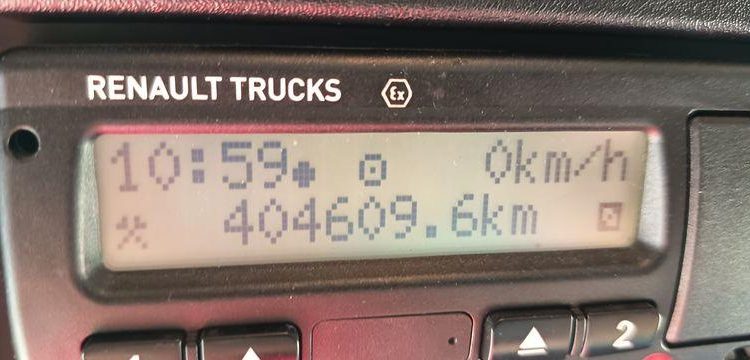 RENAULT T430  PTRA 44 TONNES DIESEL – 404609 KMS – ANNEE 2017 BLANC EN-493-CX