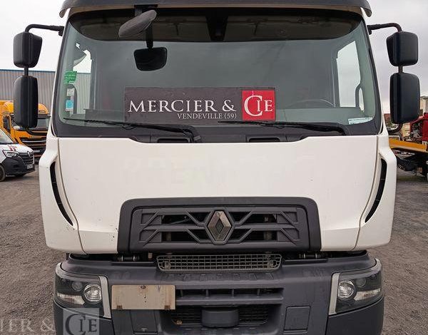 RENAULT PORTEUR D26 WIDE  PTAC : 26 TONNES – DIESEL – 523839 KMS – ANNEE 2017 BLANC EQ-821-FR