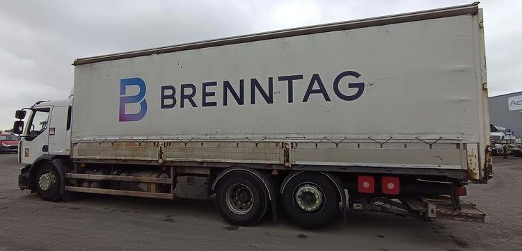 RENAULT PORTEUR D26 WIDE  PTAC : 26 TONNES – DIESEL – 523839 KMS – ANNEE 2017 BLANC EQ-821-FR