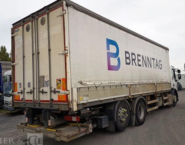 RENAULT PORTEUR D26 WIDE  PTAC : 26 TONNES – DIESEL – 523839 KMS – ANNEE 2017 BLANC EQ-821-FR