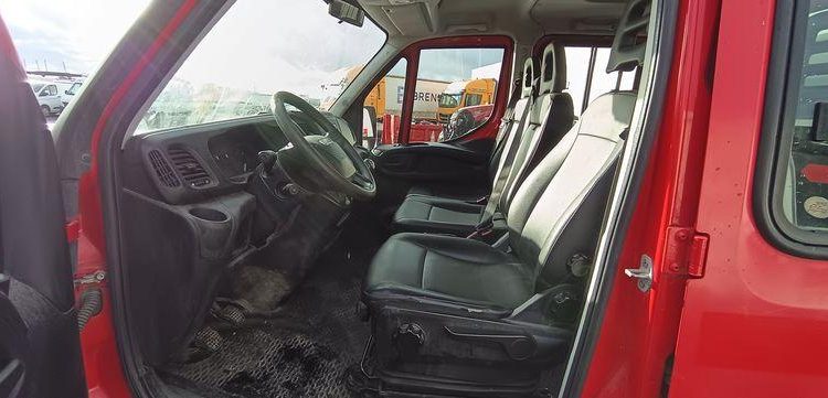 IVECO DAILY 35C12  BENNE DOUBLE CABINE – DIESEL – 132690 KMS – ANNEE 2017 ROUGE ER-705-EL