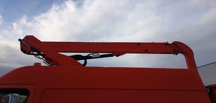 RENAULT MASTER AVEC NACELLE FRANCE ELEV 121 FCC – 11M – DIESEL – 1700 H – ANNEE 2017 ROUGE ES-003-DL