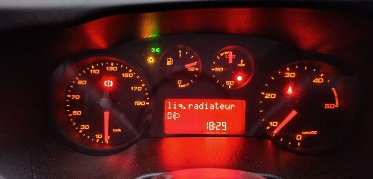 IVECO DAILY 136 72C14G AVEC HAYON DHOLLANDIA – GAZ – 219550 KMS – ANNEE 2018 BLANC EV-355-GM