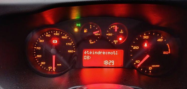 IVECO DAILY 136 72C14G AVEC HAYON DHOLLANDIA – GAZ – 219550 KMS – ANNEE 2018 BLANC EV-355-GM