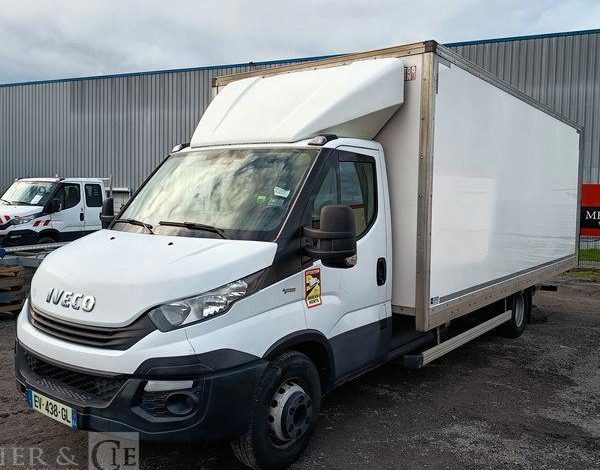 IVECO DAILY 136 72C14G AVEC HAYON DHOLLANDIA – GAZ BLANC EV-438-GL