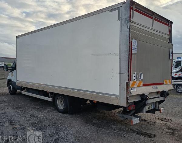 IVECO DAILY 136 72C14G AVEC HAYON DHOLLANDIA – GAZ BLANC EV-438-GL