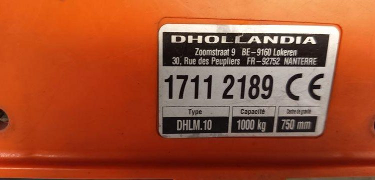 IVECO DAILY 136 72C14G AVEC HAYON DHOLLANDIA – GAZ BLANC EV-438-GL