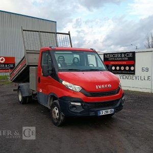 IVECO CAMION BENNE SIMPLE – CABINE COFFRE  EX-296-QD