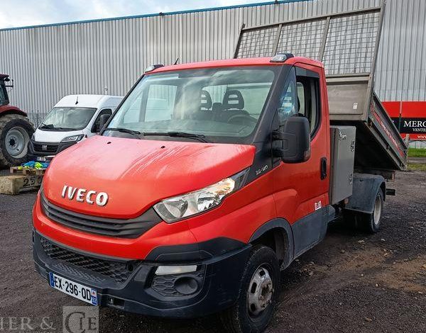 IVECO CAMION BENNE SIMPLE – CABINE COFFRE  EX-296-QD