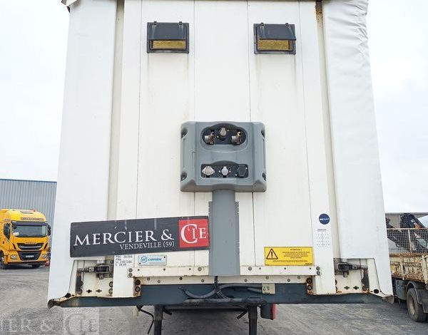 FRUEHAUF SEMI REMORQUE 3 ESSIEUX AVEC HAYON DHOLLANDIA – PTAC : 38 TONNES – ANNEE 2018  EX-396-CP