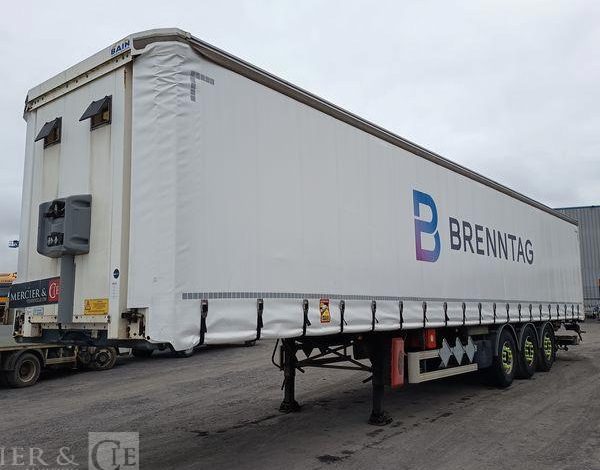 FRUEHAUF SEMI REMORQUE 3 ESSIEUX AVEC HAYON DHOLLANDIA – PTAC : 38 TONNES – ANNEE 2018  EX-396-CP