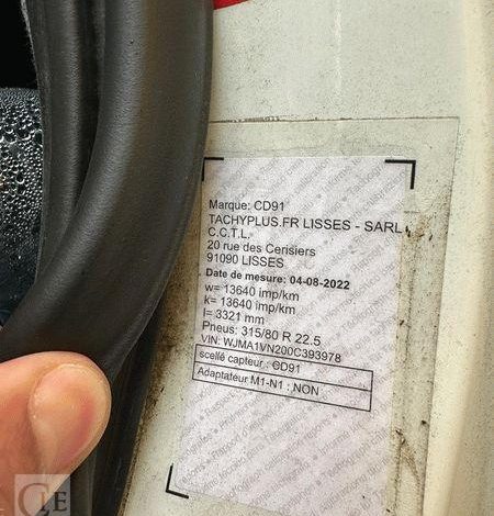 IVECO STRALIS 330E6 – VENDU EN DESIGNATION(77) – 4X2 – ANNEE 2018  EX-544-XS