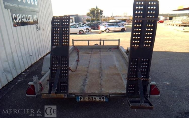 MOIROUD REMORQUE PORTE ENGIN 3T5  FE-615-BM