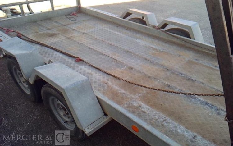 MOIROUD REMORQUE PORTE ENGIN 3T5  FE-615-BM