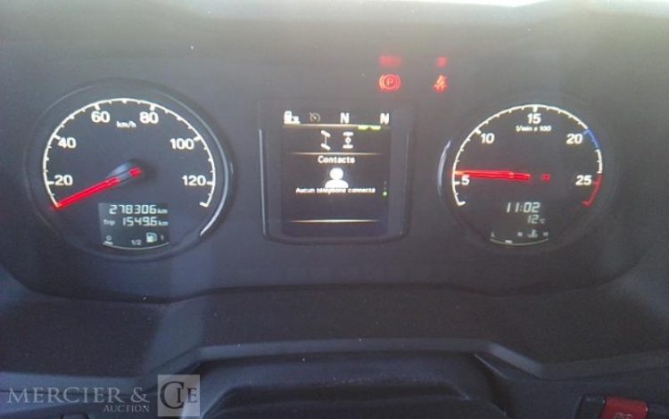 SCANIA PORTEUR P340 EURO 6 HAYON 4X2 PTAC 19T BLANC FE-879-SX