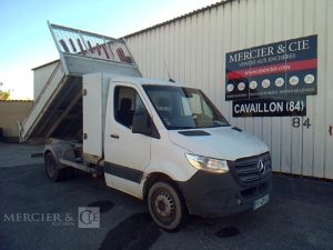 MERCEDES SPRINTER 514 CDI BENNE SIMPLE CABINE COFFRE BLANC FF-425-XJ