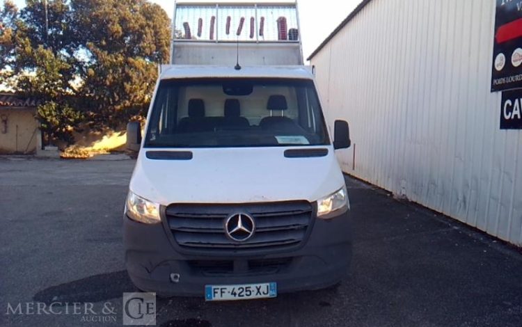 MERCEDES SPRINTER 514 CDI BENNE SIMPLE CABINE COFFRE BLANC FF-425-XJ