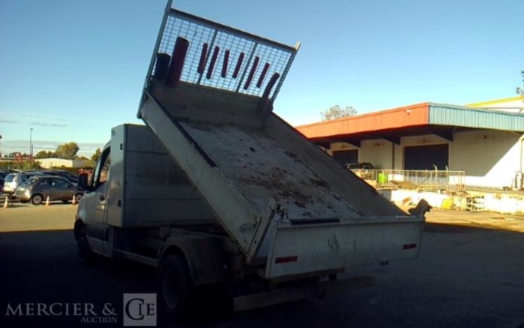 MERCEDES SPRINTER 514 CDI BENNE SIMPLE CABINE COFFRE BLANC FF-425-XJ