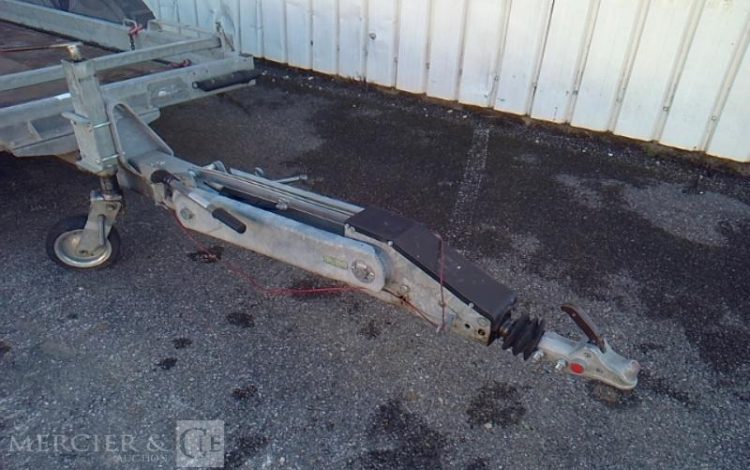 HUBIERE REMORQUE PORTE ENGIN 3T5  FF-543-YE