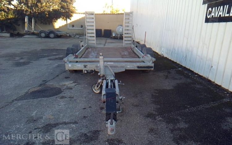 HUBIERE REMORQUE PORTE ENGIN 3T5  FF-543-YE