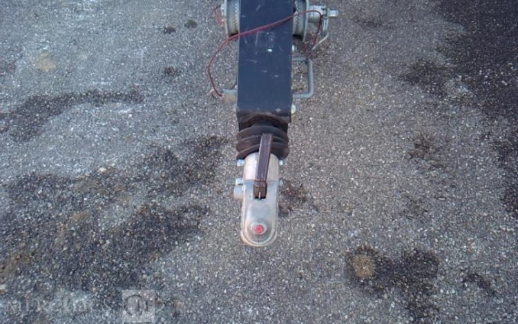 HUBIERE REMORQUE PORTE ENGIN 3T5  FF-543-YE