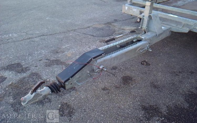 HUBIERE REMORQUE PORTE ENGIN 3T5  FF-543-YE