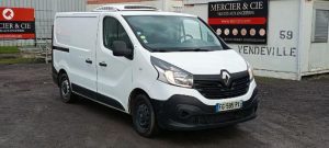 RENAULT TRAFIC FRIGO 1,6 DCI 16V ENERGY – DIESEL – 88268 KMS – ANNEE 2019 BLANC FG-595-PX