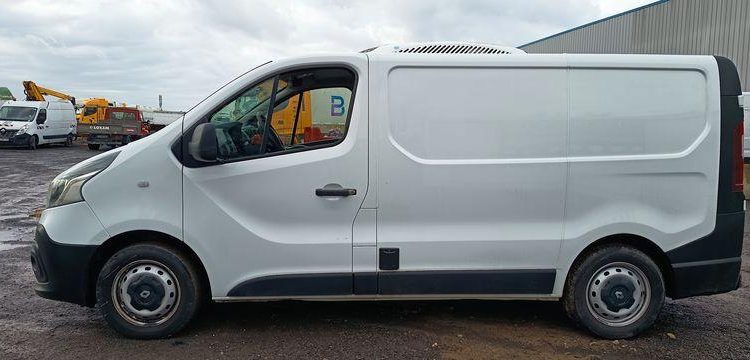 RENAULT TRAFIC FRIGO 1,6 DCI 16V ENERGY – DIESEL – 88268 KMS – ANNEE 2019 BLANC FG-595-PX