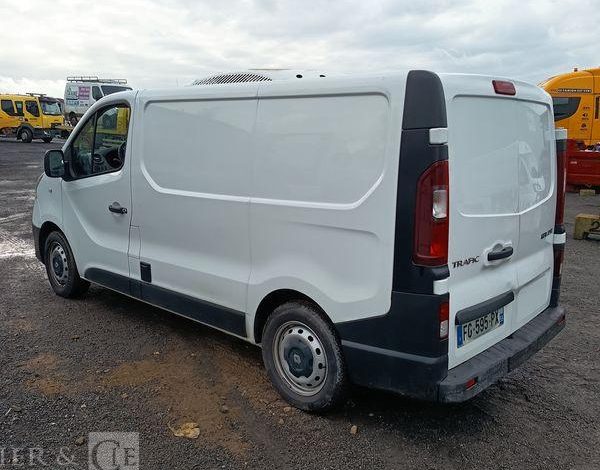 RENAULT TRAFIC FRIGO 1,6 DCI 16V ENERGY – DIESEL – 88268 KMS – ANNEE 2019 BLANC FG-595-PX