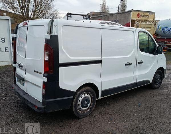 RENAULT TRAFIC FRIGO 1,6 DCI 16V ENERGY – DIESEL – 88268 KMS – ANNEE 2019 BLANC FG-595-PX