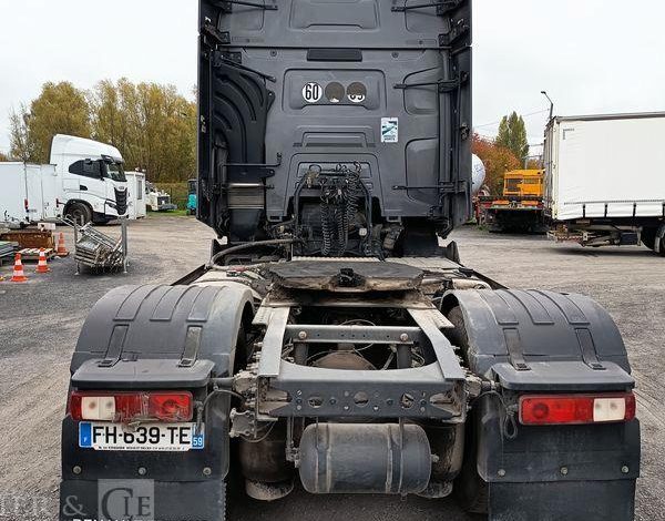 RENAULT T 480 DTI 13 EQUIPE HYDRAULIQUE PTRA : 44 TONNES – DIESEL – 776591 KMS – AN 2019 GRIS FH-639-TE