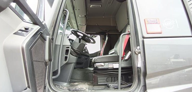 RENAULT T 480 DTI 13 EQUIPE HYDRAULIQUE PTRA : 44 TONNES – DIESEL – 776591 KMS – AN 2019 GRIS FH-639-TE