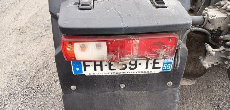 RENAULT T 480 DTI 13 EQUIPE HYDRAULIQUE PTRA : 44 TONNES – DIESEL – 776591 KMS – AN 2019 GRIS FH-639-TE