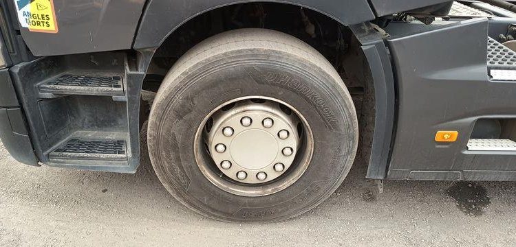 RENAULT T 480 DTI 13 EQUIPE HYDRAULIQUE PTRA : 44 TONNES – DIESEL – 776591 KMS – AN 2019 GRIS FH-639-TE