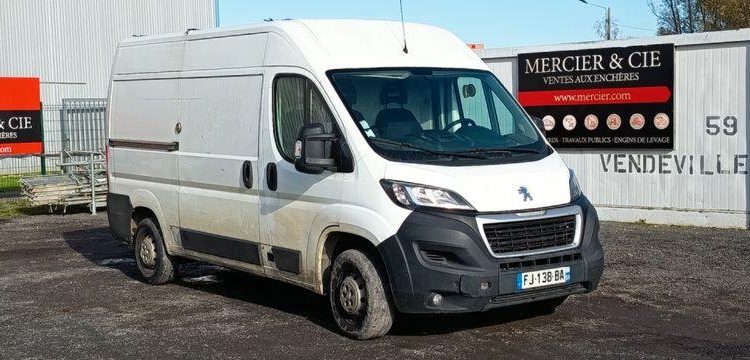 PEUGEOT III BOXER III PHASE 3 FOURGON 335 L3H2 2.0 BLUEHDi 16V  S&S 163 CV – DIESEL BLANC FJ-138-BA