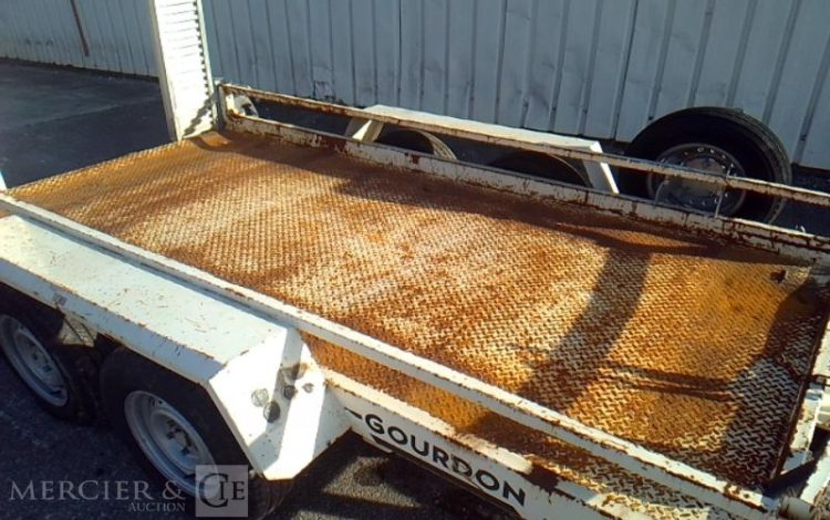 GOURDON REMORQUE PORTE ENGIN 3T5  FR-289-GS