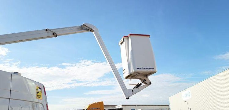 RENAULT MASTER L2H2 AVEC NACELLE FRANCE ELEVATEUR 121F – 10 M – 594 HEURES – ANNEE 2020 BLANC FV-199-MJ