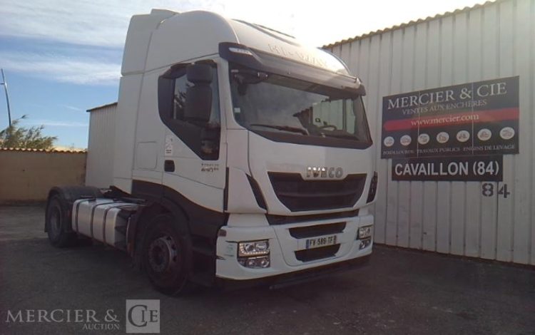 IVECO STRALIS 480E6 4X2 PTAC 19T BLANC FV-589-TF
