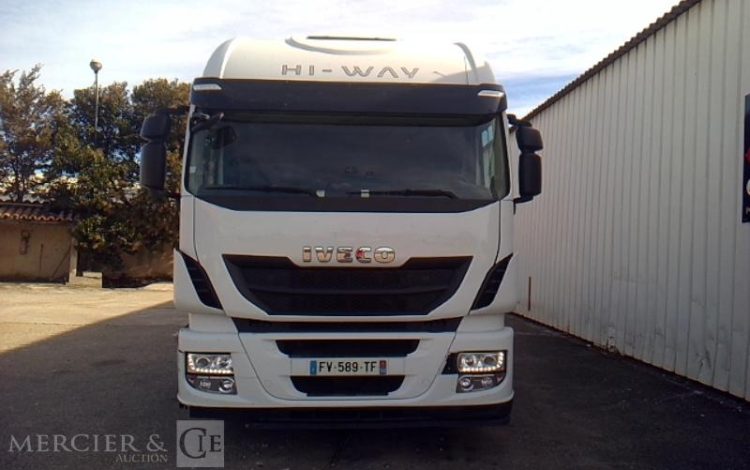 IVECO STRALIS 480E6 4X2 PTAC 19T BLANC FV-589-TF