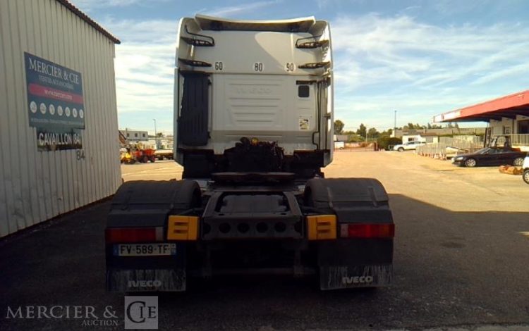 IVECO STRALIS 480E6 4X2 PTAC 19T BLANC FV-589-TF