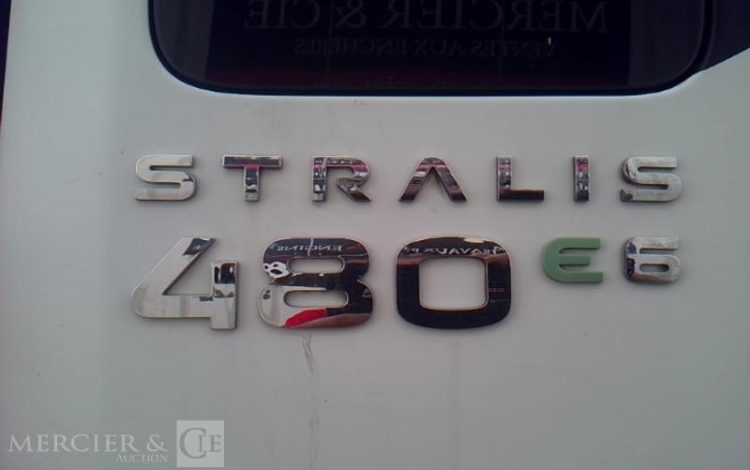IVECO STRALIS 480E6 4X2 PTAC 19T BLANC FV-589-TF