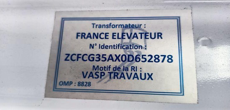 IVECO DAILY 35S14 AVEC NACELLE 141TLE – 12 M – DIESEL – 220 HEURES – ANNEE 2020 BLANC FV-823-CY