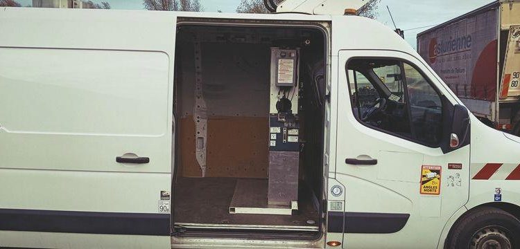 RENAULT MASTER L2H2 2,3 DCI AVEC  NACELLE 121F – 10 M  DIESEL – 764 HEURES  – ANNEE 2021 BLANC FW-090-XD