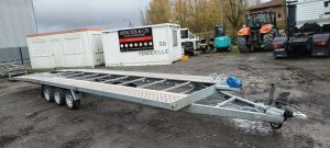 PHOENIX REMORQUE PORTE VOITURE 3 ESSIEUX – PTAC : 3,5 TONNES –  GN-860-AG